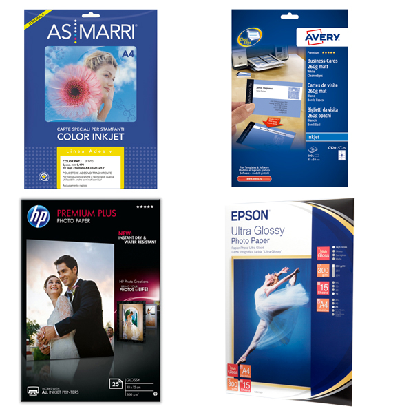 CARTA SPECIALE PER STAMPANTI